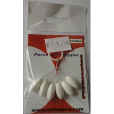 Stopper Cormoura 7x14mm Branco